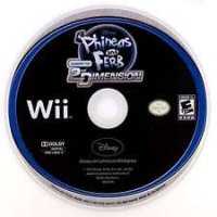 Phineas and Ferb: Across the 2nd Dimension Wii  box art